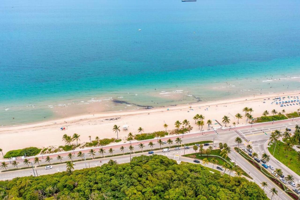 The Purple Pelican Beachfront With Ocean Balcony Unit 3 Форт-Лодердейл Экстерьер фото