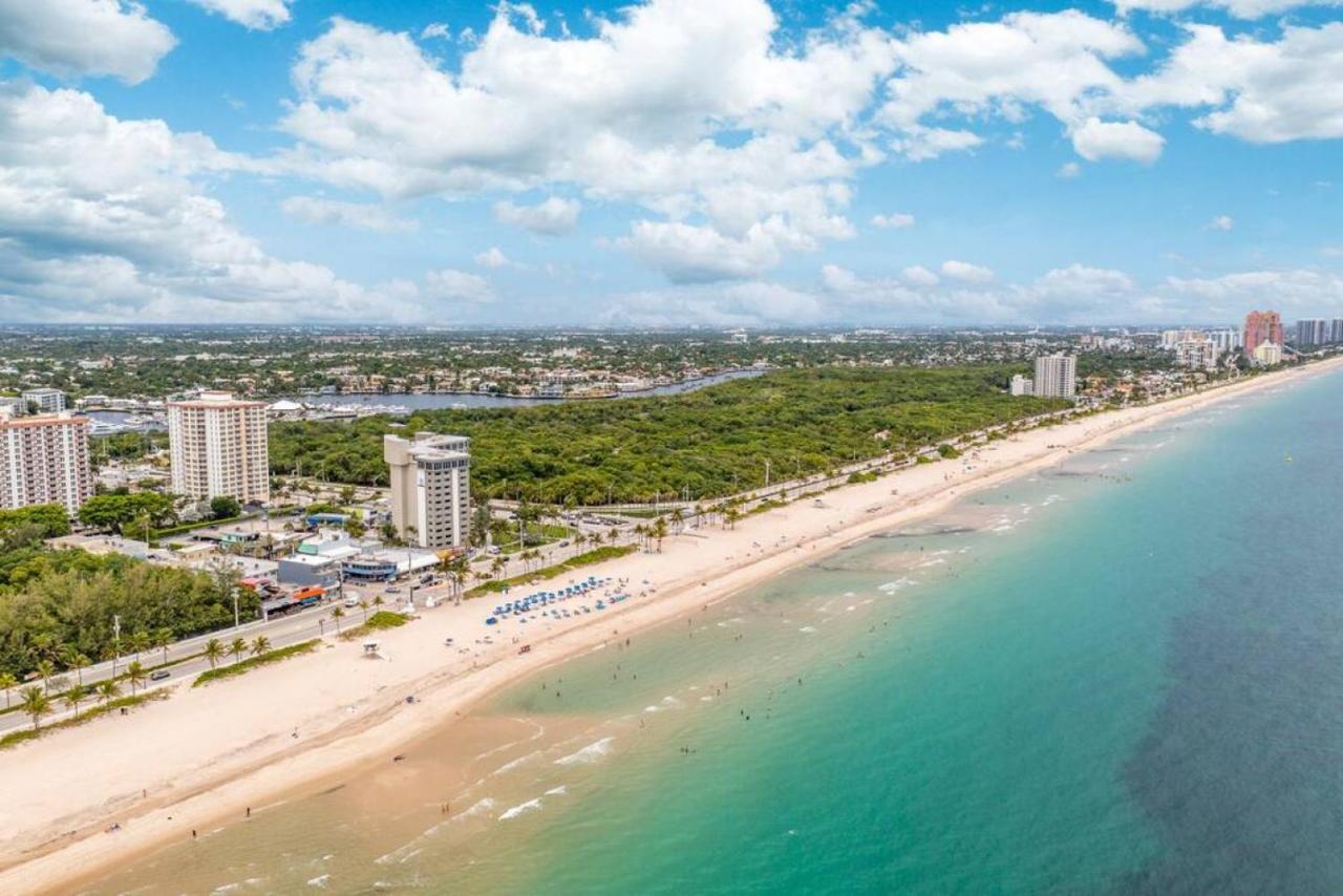 The Purple Pelican Beachfront With Ocean Balcony Unit 3 Форт-Лодердейл Экстерьер фото